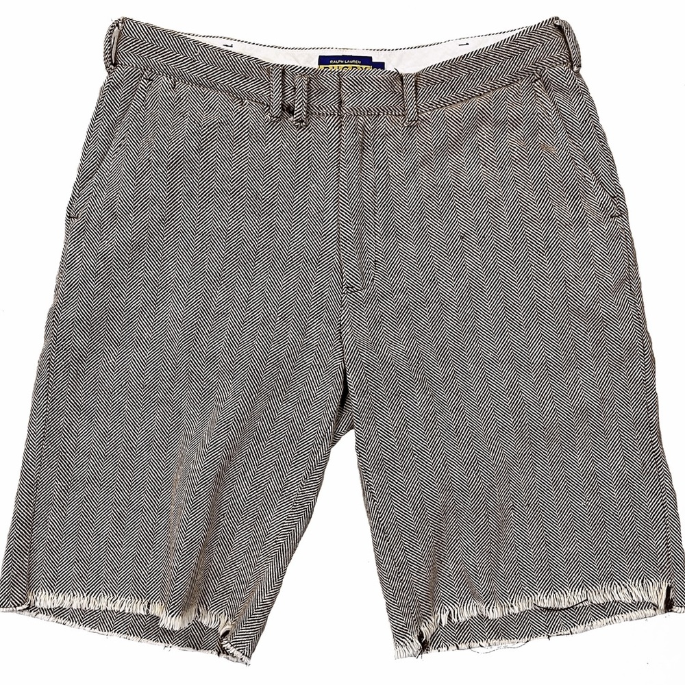Unique Rugby/ Ralph Lauren Men’s Herringbone Shorts. Size 34